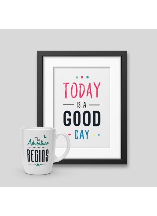 Pack Mug + Framed poster